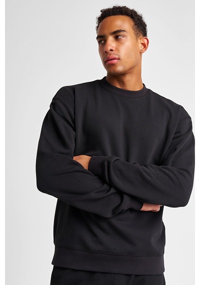 Lescon 25nteb001267 Erkek Sweatshirt Siyah