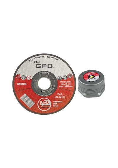 Gfb 50 Adet Inox Kesici Taş 125x1.0x22.23 MM N11.214