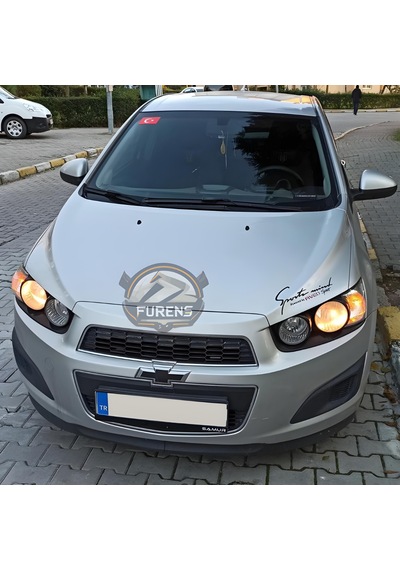 Chevrolet Aveo 2010-2013 Uyumlu H Lip Esnek Ön Lip 2 Parça Karlık Ön Ek Tampon Altı Dill