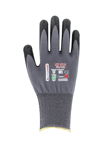 Nitril Kaplı Sandy Finish Polyester Eldiven Sf 512 Gr/sy No:8