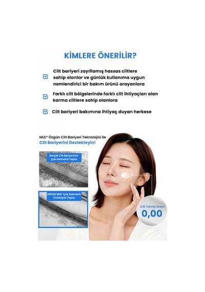 Hassas Cilt Bariyerini Destekleyen Ve Yoğun Nem Desteğiyle Rahatlatan Krem Zeroıd Soothing Cream