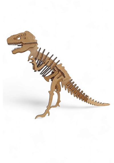 Ahşap Maket Dinozor T-rex 285 X 439 X 84mm