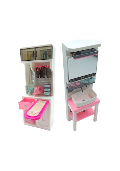 Oyuncak Giyinme Odası Ve Banyo Dolabı İle Hayal Gücüne Sınır Tanımasın