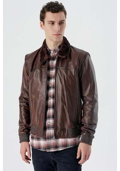 İmza Koyu Kahverengi Gömlek Yaka Hakiki Deri Comfort Fit Rahat Kesim Casual Mont 1038235208-koyu Kahverengi Koyu Kahverengi İmza Koyu Kahverengi Gömlek Yaka Hakiki Deri Comfort Fit Rahat Kesim Casual Mont 1038235208-koyu Kahverengi Koyu Kahverengi