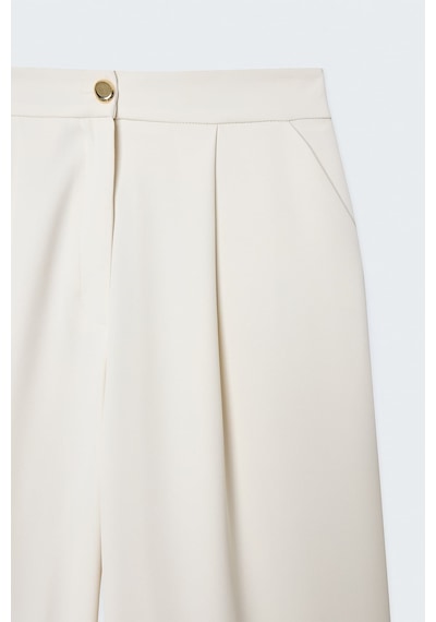 Sateen Lucy Pantolon - Krem-137393