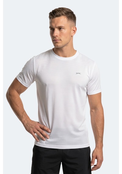 Slazenger Hardflex Erkek Beyaz Tişört