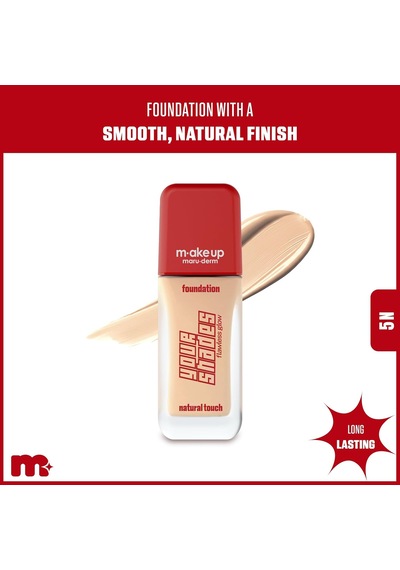 Make Up Maruderm Pürüzsüz Görünüm Sağlayan Yarı Mat Bitişli Uzun Süre Kalıcı Fondöten 5n 30 Ml Çok Renkli
