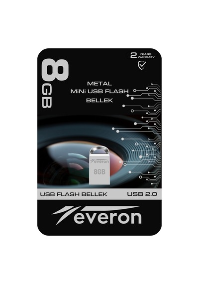 Everon 8gb Metal Usb Mini Flash Bellek