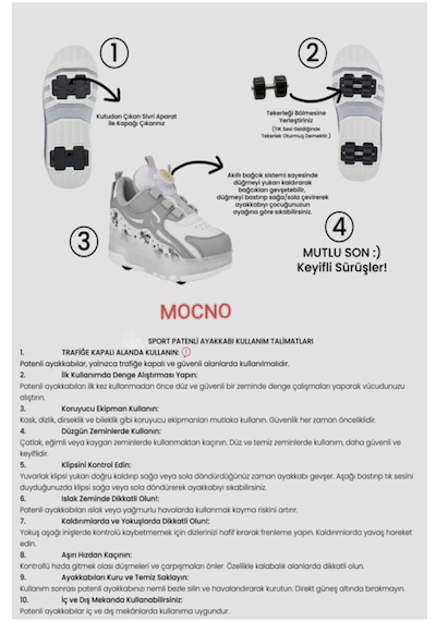 Kız Çocuk Patenli Kaykay Tekerlekli Işıklı Rahat Spor Ayakkabı&yeni Model Hologramlı Pembe Pudra