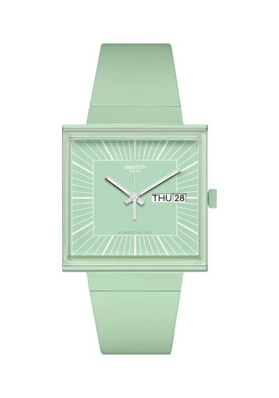 Swatch So34g701 What If...mınt Kadın/erkek Kol Saati Metal