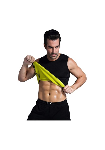 Multiflexpro Erkek Siyah Termal Neopren Terletme Atleti