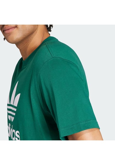 Adidas Collegıate Green Trefoıl T-shırt 001