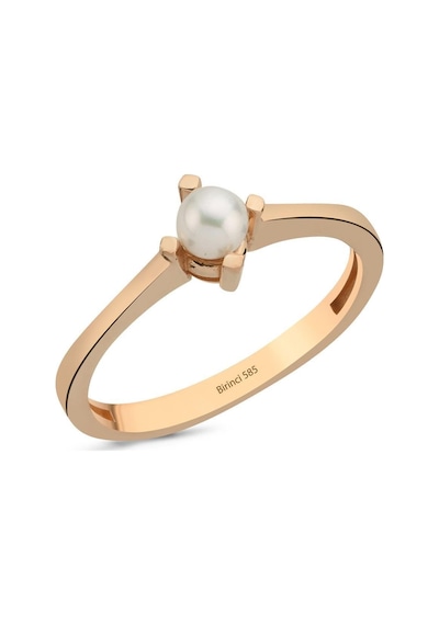4,5 Mm Doğal İnci Yüzük Rose