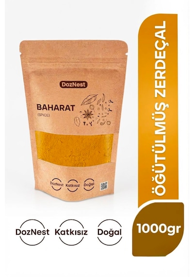 Doznest Öğütülmüş Zerdeçal 1 Kg