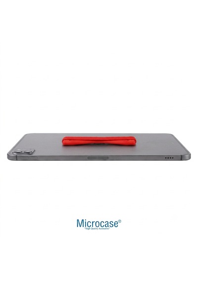 Microcase Tabletler İçin Universal Lastikli El Tutucu Al2682 Kırmızı