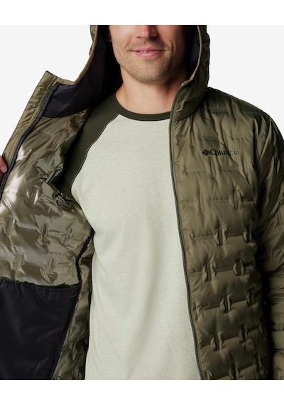 Columbıa Delta Rıdge Iı Down Hooded Jacket Erkek Mont 2086222-397 Yeşil