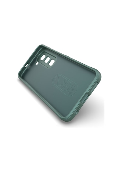Mobilteam İnfinix Hot 50 4g Kılıf Esnek Tpu Oyuklu Arka Yüzey Tasarımlı Etnik Silikon Siyah