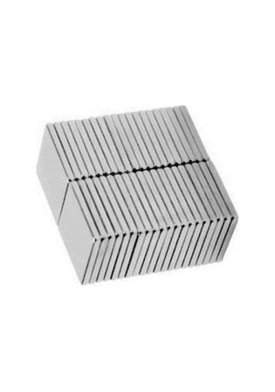 Dünya Magnet Neodyum Mıknatıs Kare 10x10x1mm Çap - 25 Adet
