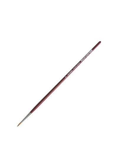 Da Vinci : Kolinsky Kızıl Samur Kılı Yuvarlak Yağlı Boya Fırçası : Seri 1610 : No:10