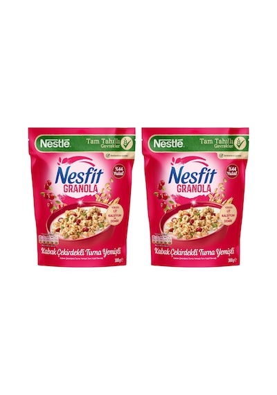 Nestle Nesfit Granola Kabak Çekirdekli Turna Yemişli 300 Gr X 2 Adet