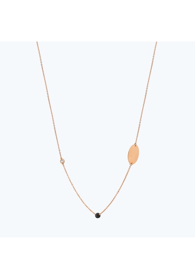 Altınbaş Pırlanta Spinel Taşlı Kolye INT135P-14K