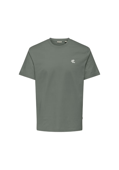 Only & Sons Maxim Erkek Yeşil Tişört 22036952-agn