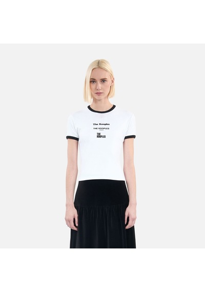 The Kooples Kadın Beyaz T-shırt