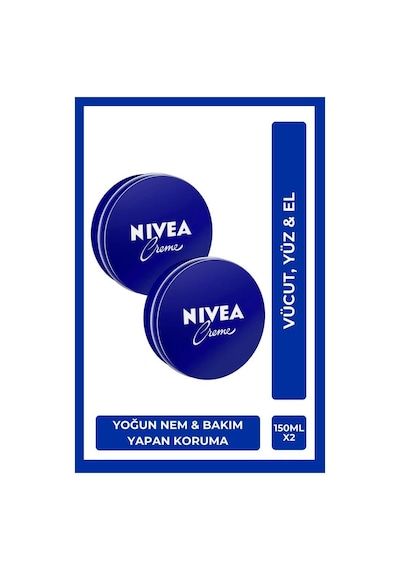Nivea Creme Nemlendirici Bakım Kremi 2 x 150 ML