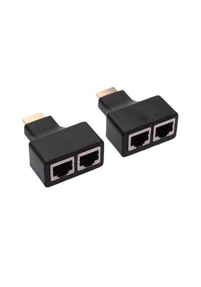 4845 Hdmi Rj45 Cat5 6 Extender Uzatıcı Uzatma Aparatı Adaptörü