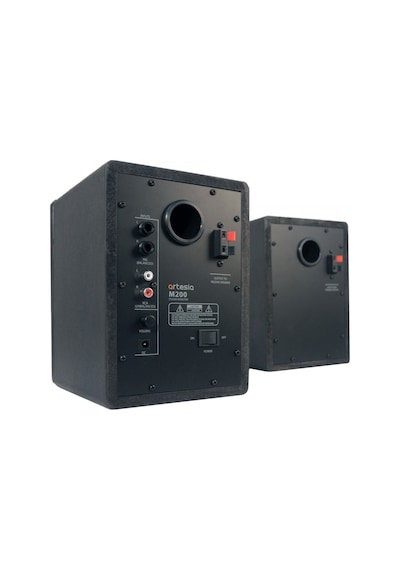 Artesia M200 Aktif Stüdyo Monitörü Çift - 4 İnç 60 Watt Güç, Doğal Ve Dengeli Frekans Cevabı, Ev Stüdyosu İçin İdeal Referans Hoparlör