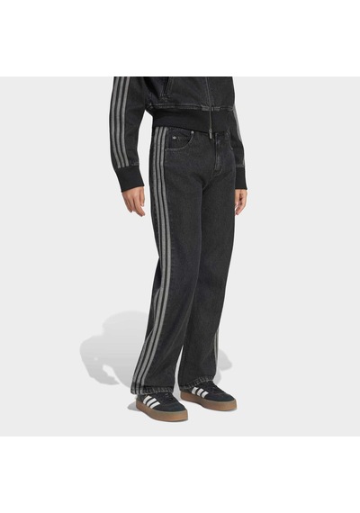 Adidas Firebird Kadın Siyah Jean Pantolon Kq6488