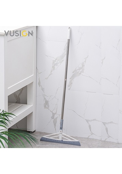 Vusıgn Sihirli Süpürge Silikon Başlıklı Çok Amaçlı Temizlik Çekçeği 34,5x90,5 Cm Ahşap Rengi