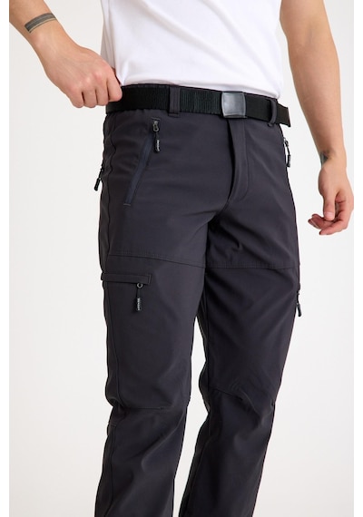 Q&steinbock Afythos Erkek Outdoor Pantolon-polarlı-31313 Koyu Gri