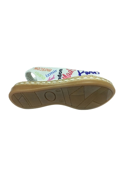 Ortopedikal 1506 (Plm) Kız Çocuk Sandalet Ayakkabı Baskılı (497628338) Gümüş