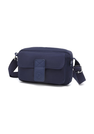 Smart Bags Günlük Minik Boy Su Geçirmez Krınkıl Kumaş Kadın Telefon Ve Postacı Çantası Lacivert 98466557