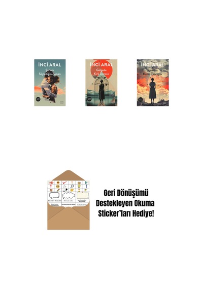 Şarkını Söylediğin Zaman + Gölgede Kırk Derece + İçimden Kuşlar Göçüyor + Okuma Sticker'ları