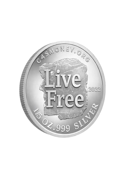 AgaKulche Özgür Libertas 2022 Gümüş Sikke Coin