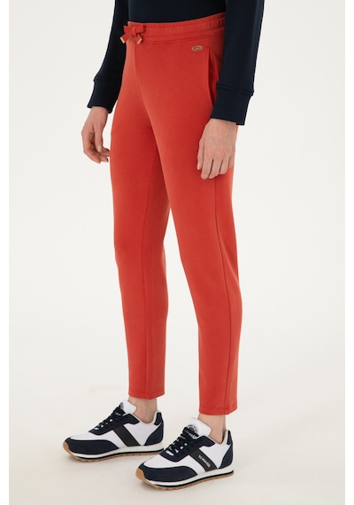 U.s. Polo Assn. Kadın Kiremit Eşofman Altı 50292407-vr031 Kiremit