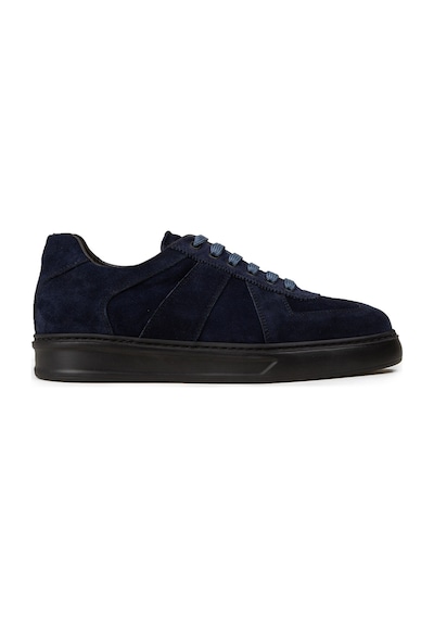 Deery Erkek Süet Lacivert Sneaker Ayakkabı - 02017mlcvp01 Lacivert