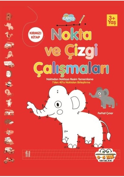 Nokta ve Çizgi Çalışmaları - Kırmızı Kitap - Ferhat Çınar