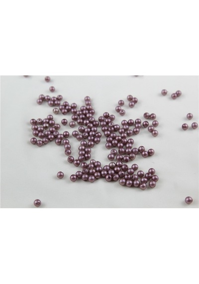 6 Mm Mat Mürdüm İnci Boncuk 30 Gr Kolye, Bileklik, Küpe Ve Takı Yapımı Diğer