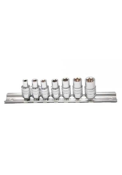 Arm 1/4 Lokma Cırcır Kolu 72 Diş Delikli Torx Bits Uç Seti 1/4 E Lokma Takımı