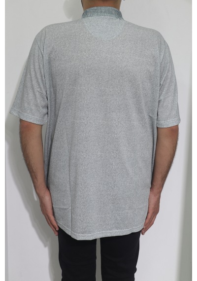 Santa Dmctekstil Erkek Desenli Klasik Kesim Rahat Kalıp Tek Cepli Polo Yaka Battal T-shirt Haki Santa Dmctekstil Erkek Desenli Klasik Kesim Rahat Kalıp Tek Cepli Polo Yaka Battal T-shirt Haki