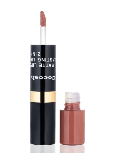 Cocosh She Ruj - Matte Smile Lipstick & Lipgloss 2 In 1 04 Brown 8681569700499 - 04brown Diğer