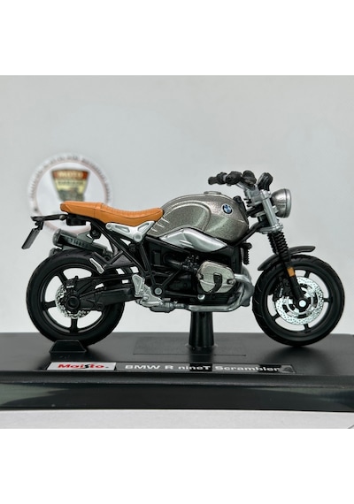 Bmw R Ninet Scrambler 1:18 Diecast Model Motosiklet