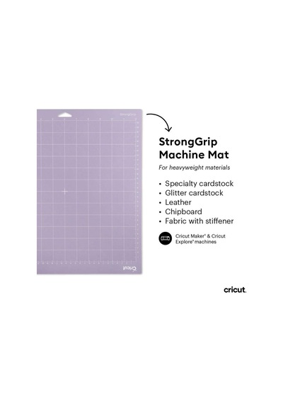 Cricut Stronggrip Kesme Matı, 30,5 Cm X 61 Cm 12 İnç X 24 İnç , 12 İnç X24 İnç, 1 Mat
