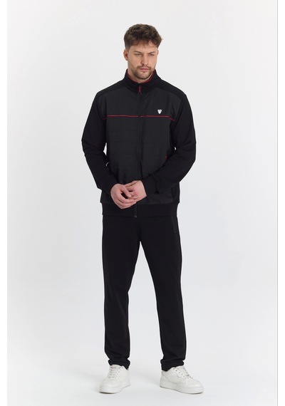 Moon Wear Fm 5727 Erkek Eşofman Takımı Siyah