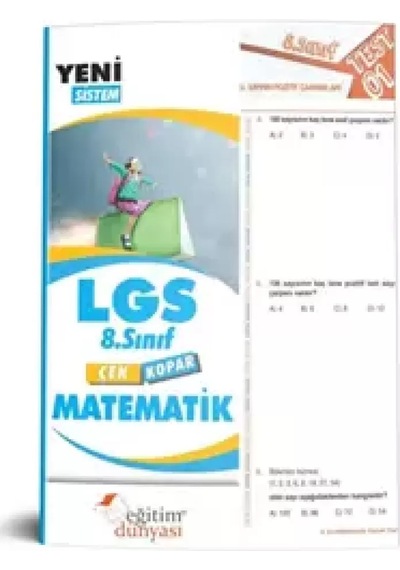 Lgs Matematik Çek Kopar Yaprak Test