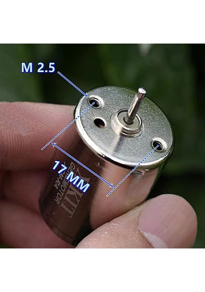 XGM-RA DC Motor 2100 Rpm Micro Akım Nikel Kaplama Metal Fırça