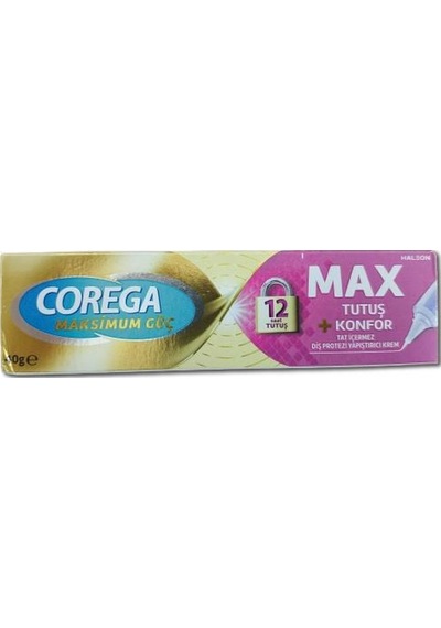 Corega Krem Max Tutuş + Konfor Yapıştırıcı 40 Gr